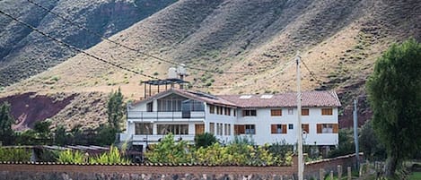 Façade de l’hébergement