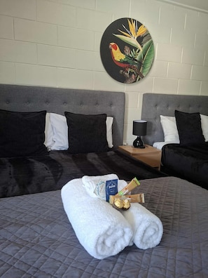 Studio, 2 Double Beds | 1 bedroom, iron/ironing board, free cots/infant beds, free WiFi