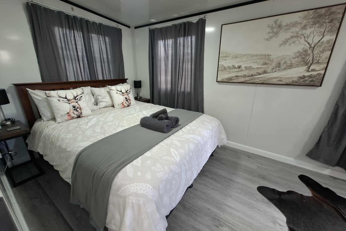 Cabana luxo | 1 quarto, individualmente decorados, individualmente mobiliados