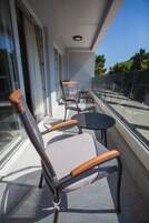 Apartment, 2 Bedrooms, Sea View | Balcony