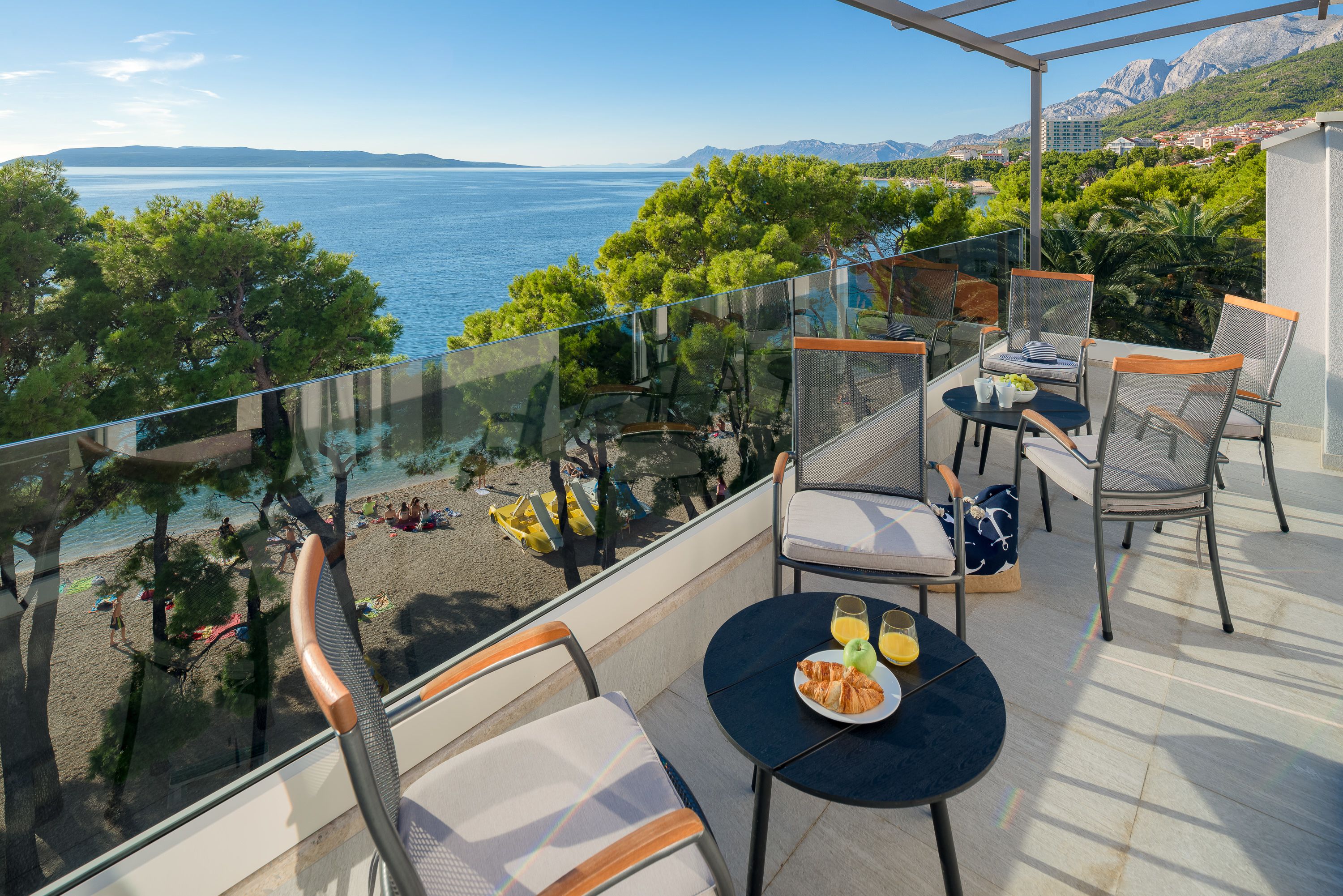 Apartamento, 2 habitaciones, vistas al mar | Vistas del balcón