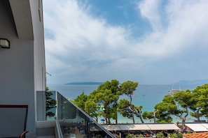 Apartment, 1 Bedroom, Sea View | Terrace/patio - Hotel Central Beach 9 (Makarska)