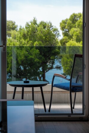 Apartment, 1 Schlafzimmer, Meerblick | Terrasse/Patio