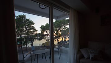 Apartment, 1 Schlafzimmer, Meerblick | Blick vom Balkon