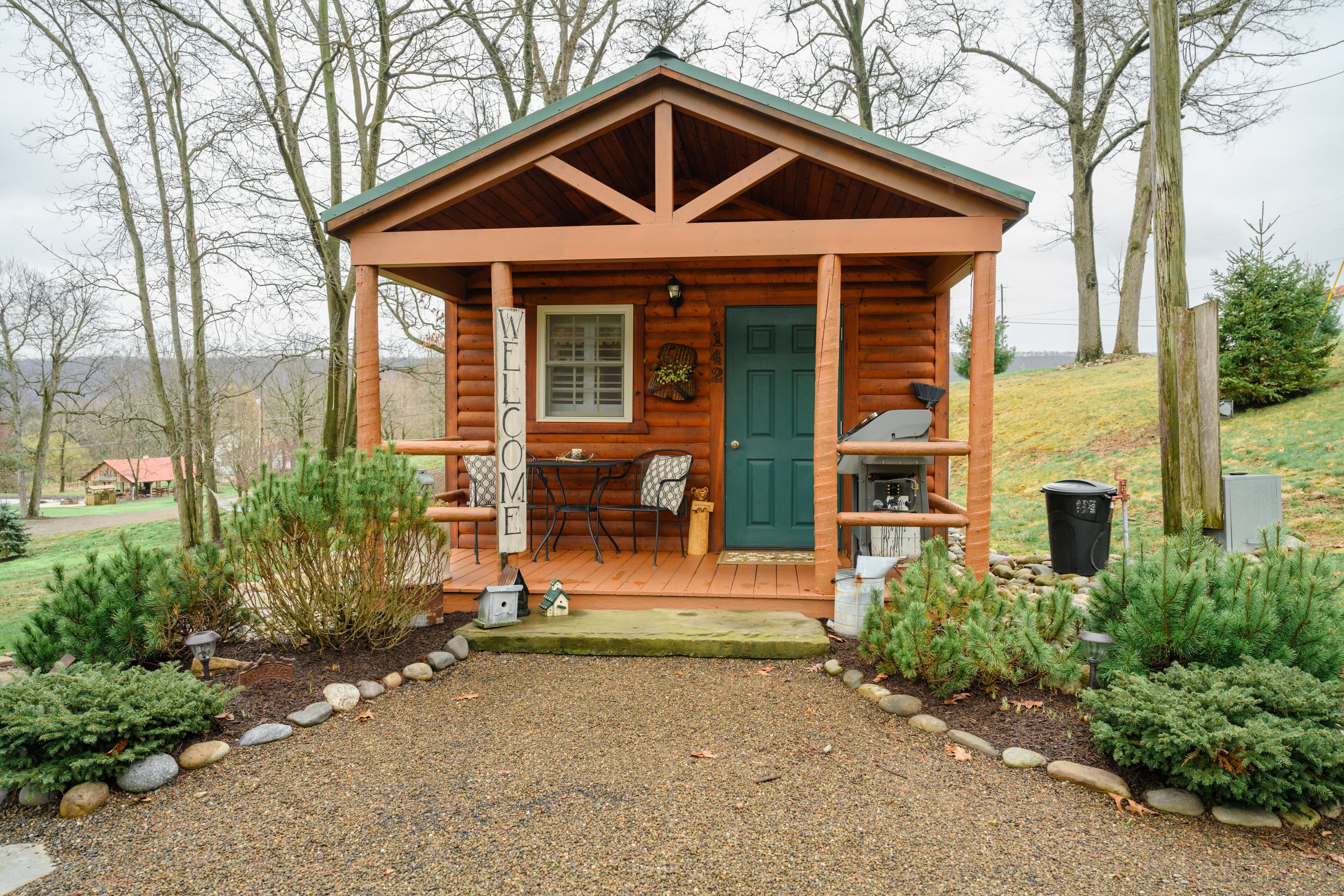 Enceinte de l’hébergement