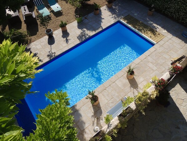 Außenpool, beheizter Pool