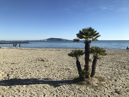 A character stone house with private heated swimming pool.