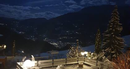 Maison moderne avec une vue unique et Ă 500 mĂštres du domaine skiable de Golm