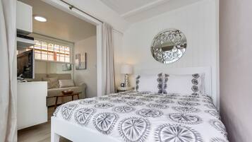 1 soverom, strykejern/-brett, wi-fi og sengetøy