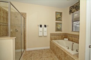 Family Villa, Multiple Bedrooms, Garden Area | Jetted bathtub - Champions Gate #4 - The Retreat - 8 Bed 5 Baths Villa (Davenport)