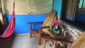 Junior Studio, 1 Double Bed, Non Smoking | Terrace/patio - Caribbean Comfort (Cahuita)