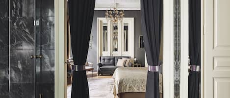 Suite Signature, 1 grand lit (Signature King Suite) | Coin séjour