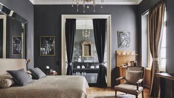 1 habitación y colchones con efecto memoria