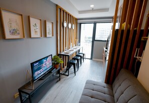 Appartamento Classic, 1 camera da letto, non fumatori | Area soggiorno | Smart TV, Netflix
