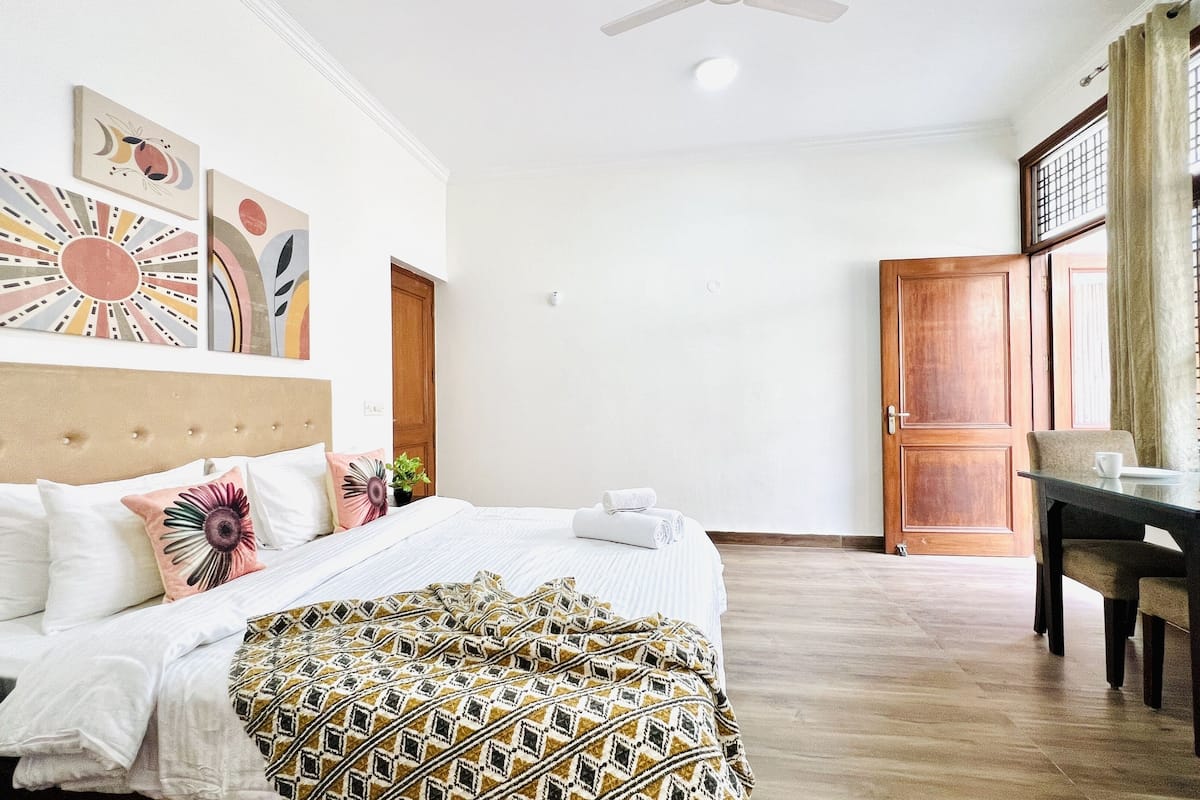 1 bilik tidur, peralatan tempat tidur premium, busa memori
