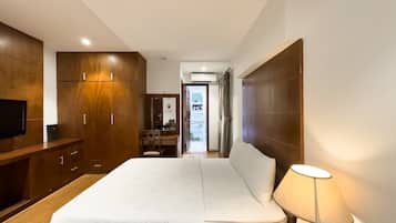 1 habitación, minibar, caja de seguridad en la habitación y escritorio