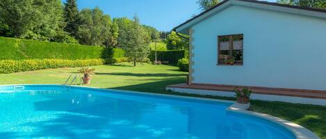 Seasonal outdoor pool