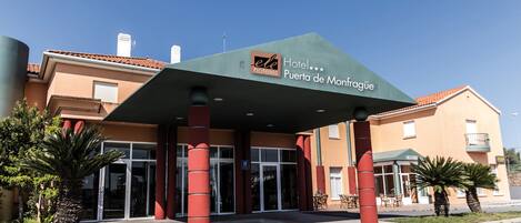 Entrada de l'allotjament