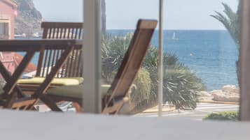 Apartamento superluxo, 2 quartos, terraço | Vista do quarto
