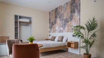 Chambre Double Classique | Draps italiens Frette, literie de qualité supérieure