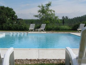 Seasonal outdoor pool - L'étable haute (Couthures-sur-Garonne)