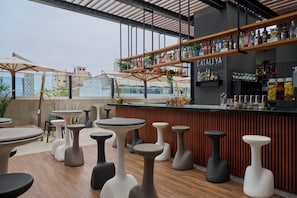 Área externa para banquete