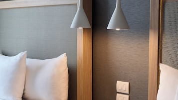 1 間睡房、埃及棉床單、高級寢具、羽絨被
