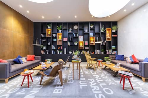 Sitzecke in der Lobby
