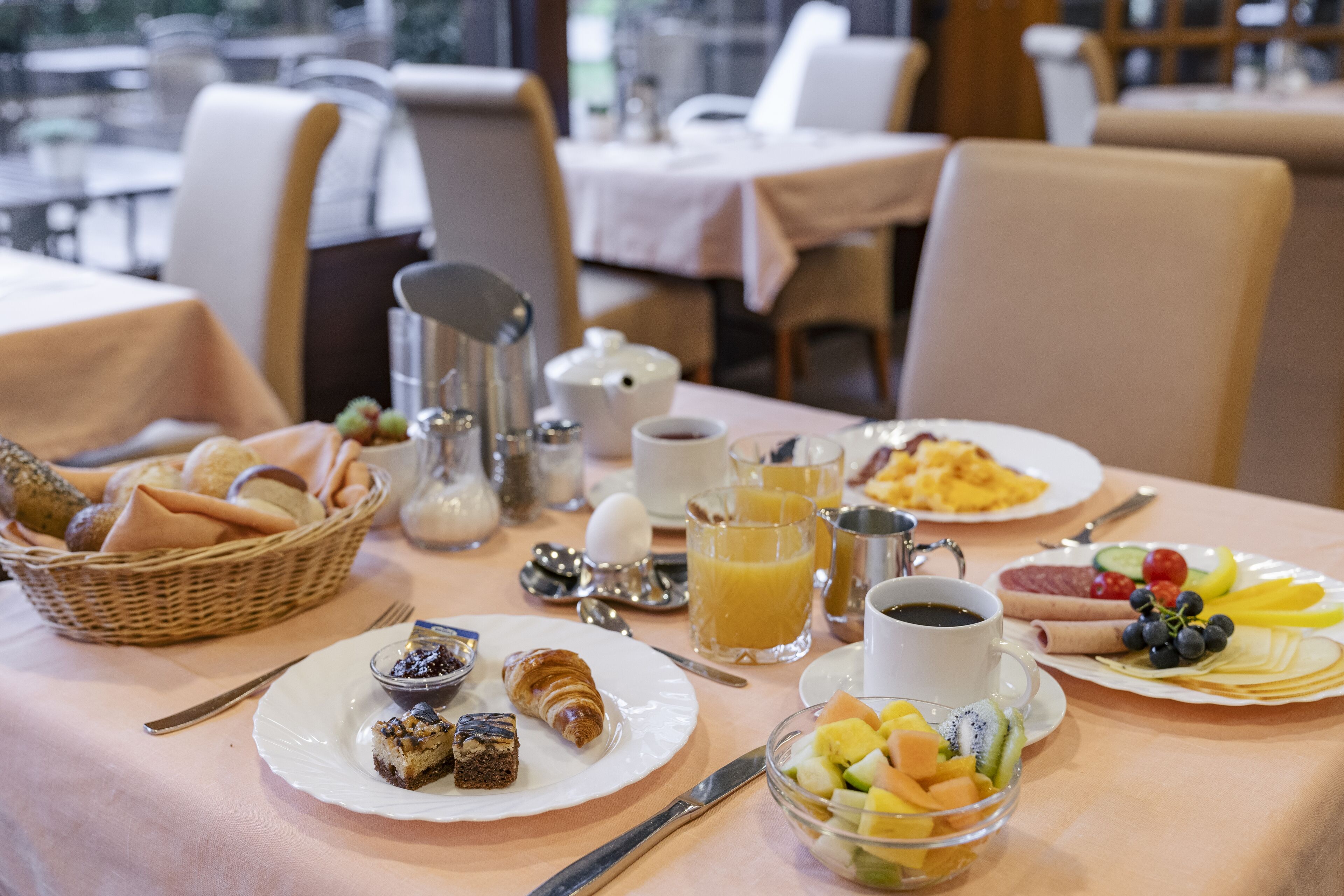 Gratis frukostbuffé varje dag 