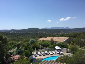 Vue sur les montagnes