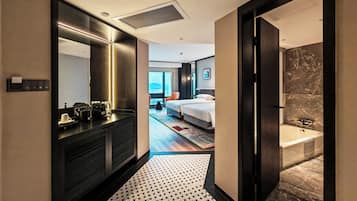 Minibar, in-room safe, blackout curtains, iron/ironing board