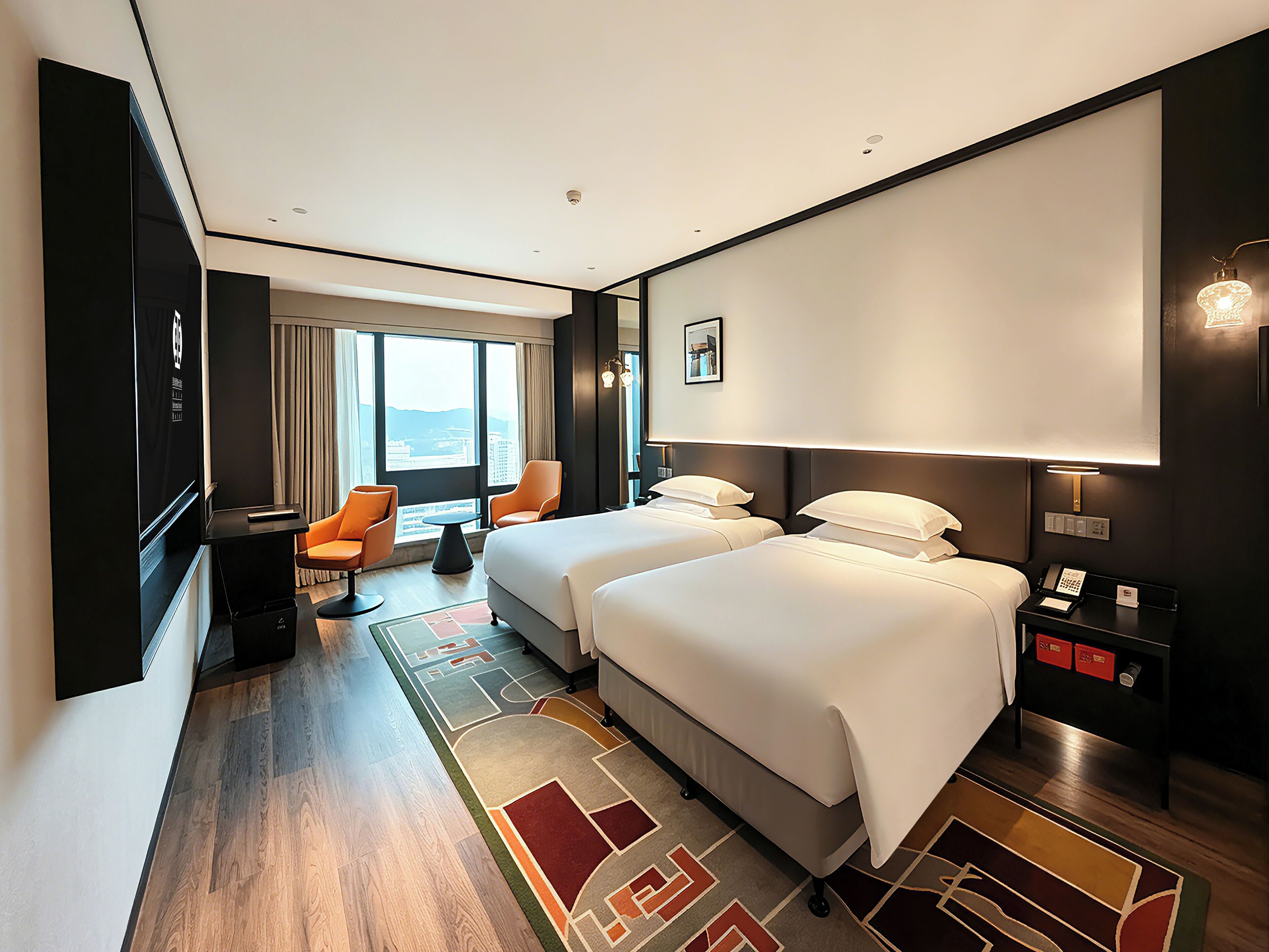 Minibar, in-room safe, blackout curtains, iron/ironing board