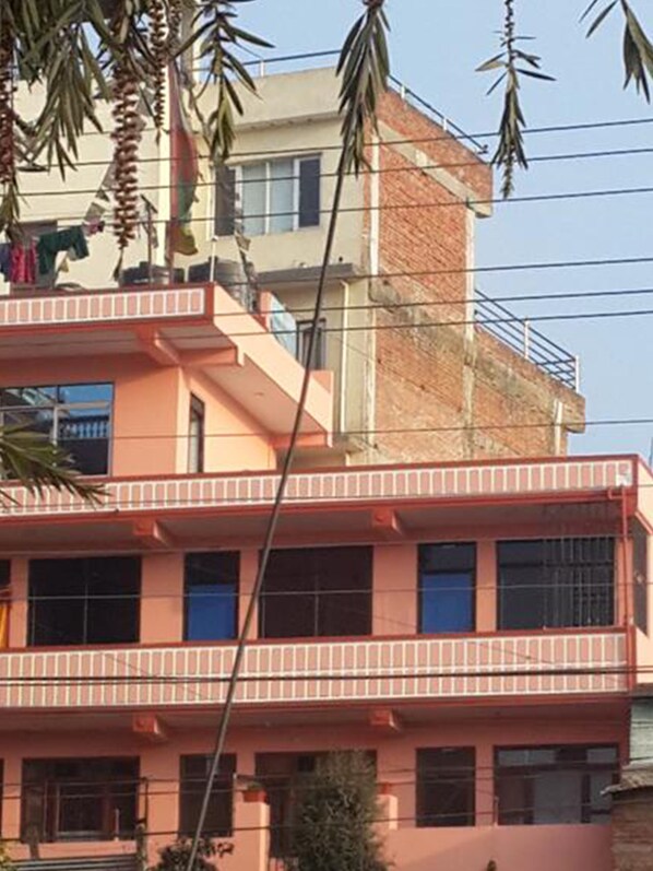 Façade de l’hébergement