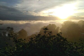 Vue depuis l’hébergement
