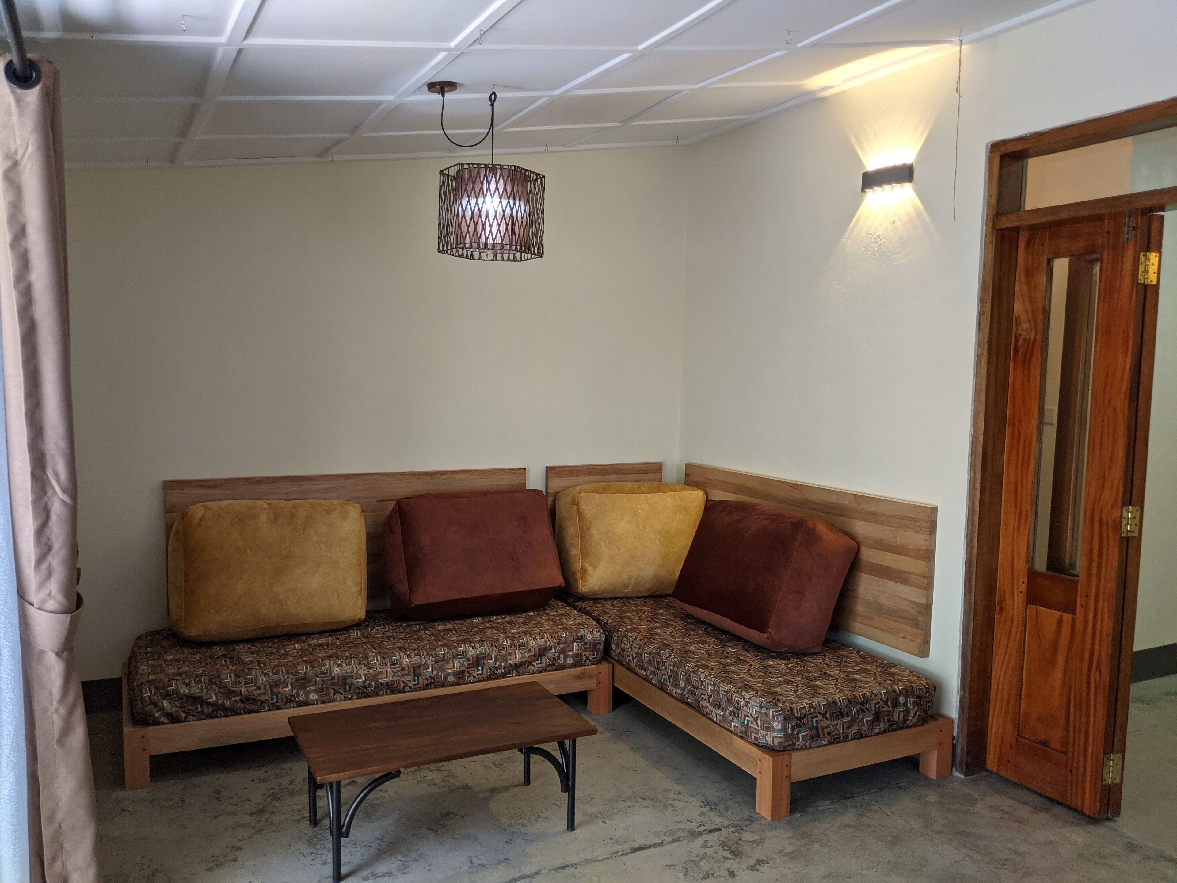 Suite, 1 Schlafzimmer, Gartenblick | Wohnbereich