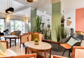 Zona de estar del vestíbulo