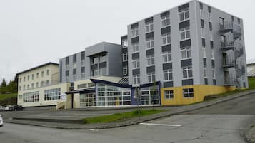 Framhlið gististaðar