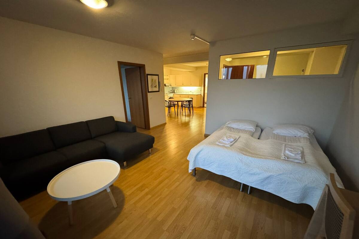 Appartement | Verduisterende gordijnen, gratis wifi, beddengoed