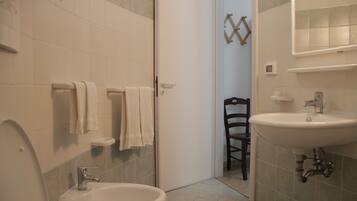 Shower, rainfall showerhead, bidet