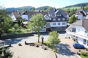 Vue depuis l’hébergement