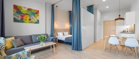 Departamento superior | Escritorio, cortinas blackout y insonorización