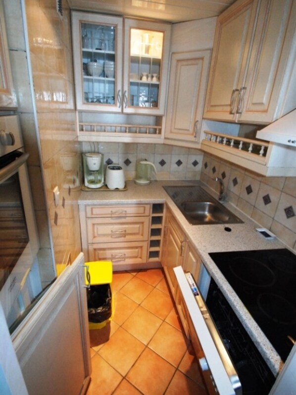 Fridge, dishwasher - 2-room south-facing apartment with wifi 500m from slopes (Tignes)