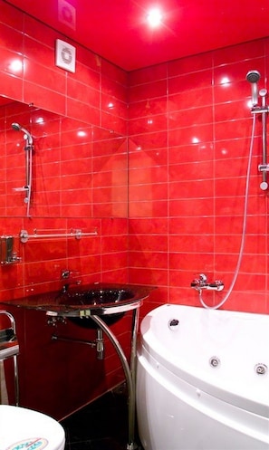 Studio (A-9) | Bathroom - Apartments Megapolis on Koltsovskaya 30A (Voronezh)