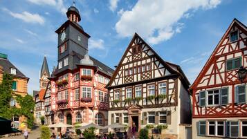 Fassade der Unterkunft