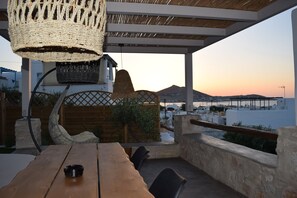 Royal-Villa, 1 King-Bett und Schlafsofa, Whirlpool | Blick vom Balkon