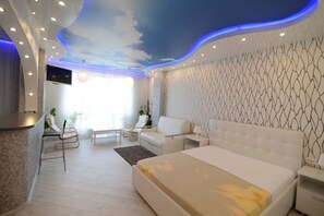 アパートメント (A-239) | デスク、アイロン / アイロン台、WiFi (無料)、ベッドシーツ