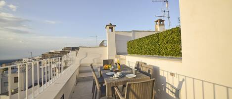 Deluxe Apartment, 2 Bedrooms, Terrace | Terrace/patio