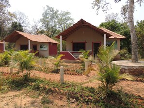 Entrée de l’hébergement