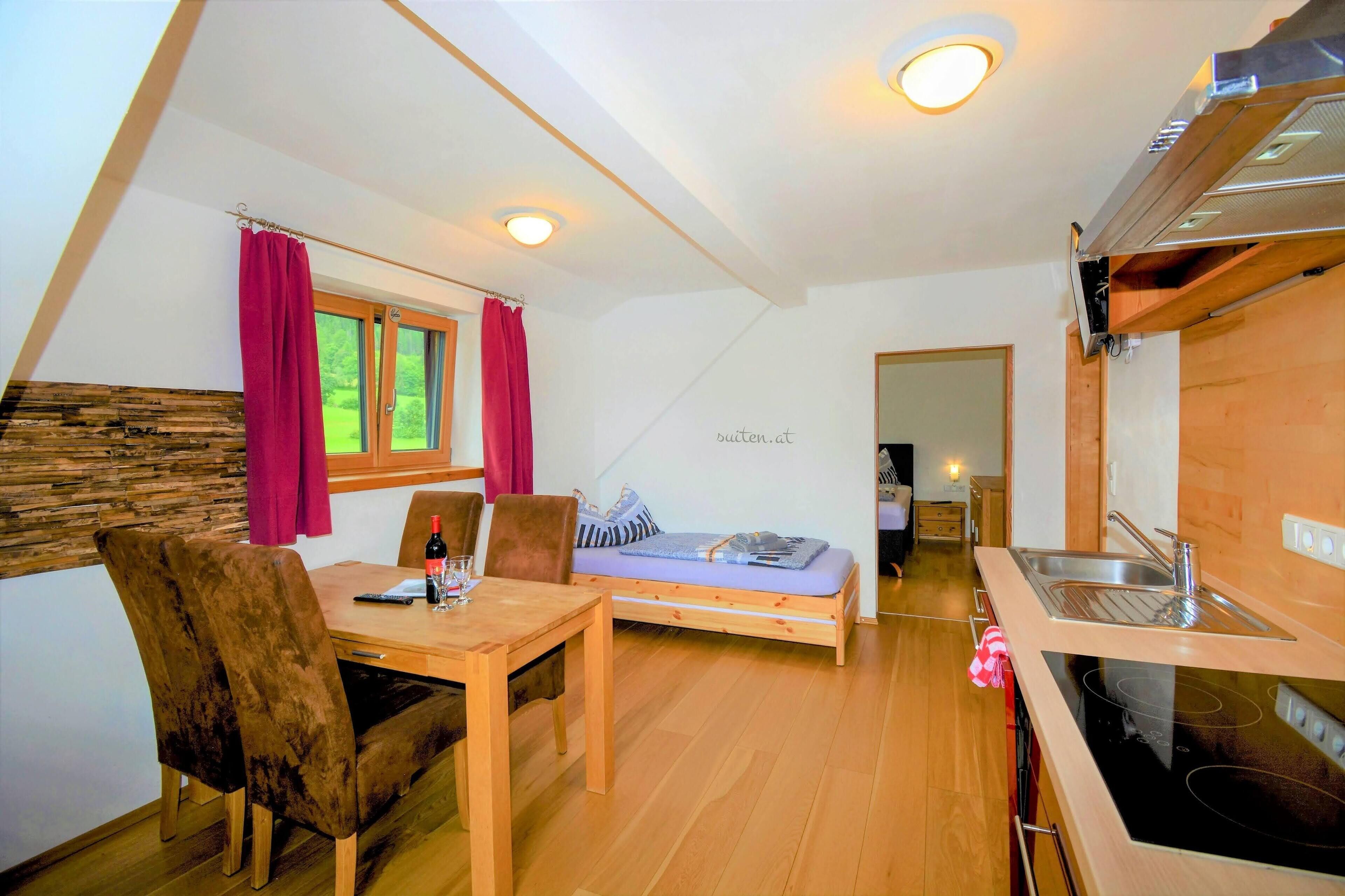 Appartement Exclusif, plusieurs lits, balcon (incl. 150€ Cleaning Fee) | Cuisine privée