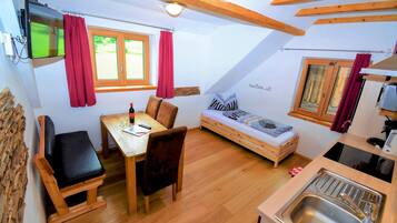 Appartement Confort, 2 chambres, côté jardin (incl. 188€ Cleaning Fee) | Cuisine privée